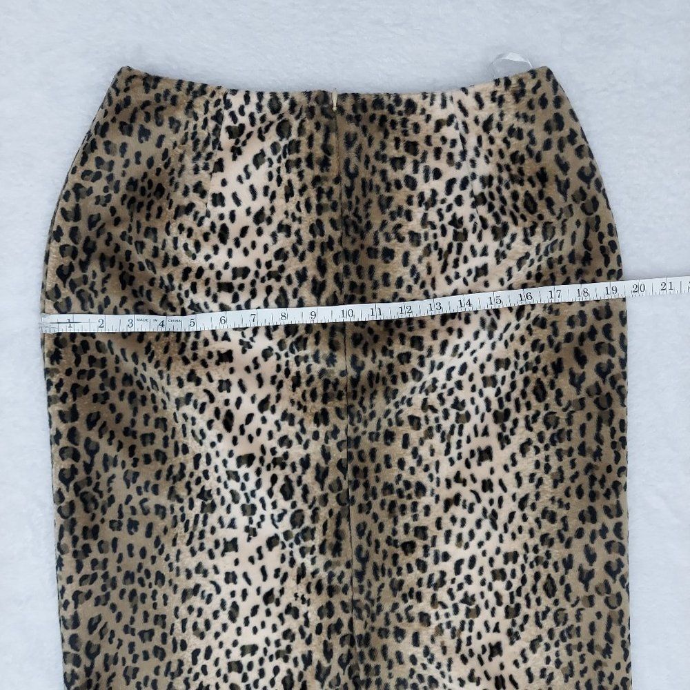 Vintage 90s Y2K Georgiou Studio Animal Print Skirt - Picture 11 of 14
